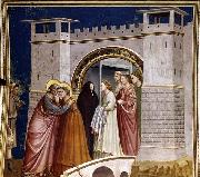 GIOTTO di Bondone Meeting at the Golden Gate china oil painting reproduction